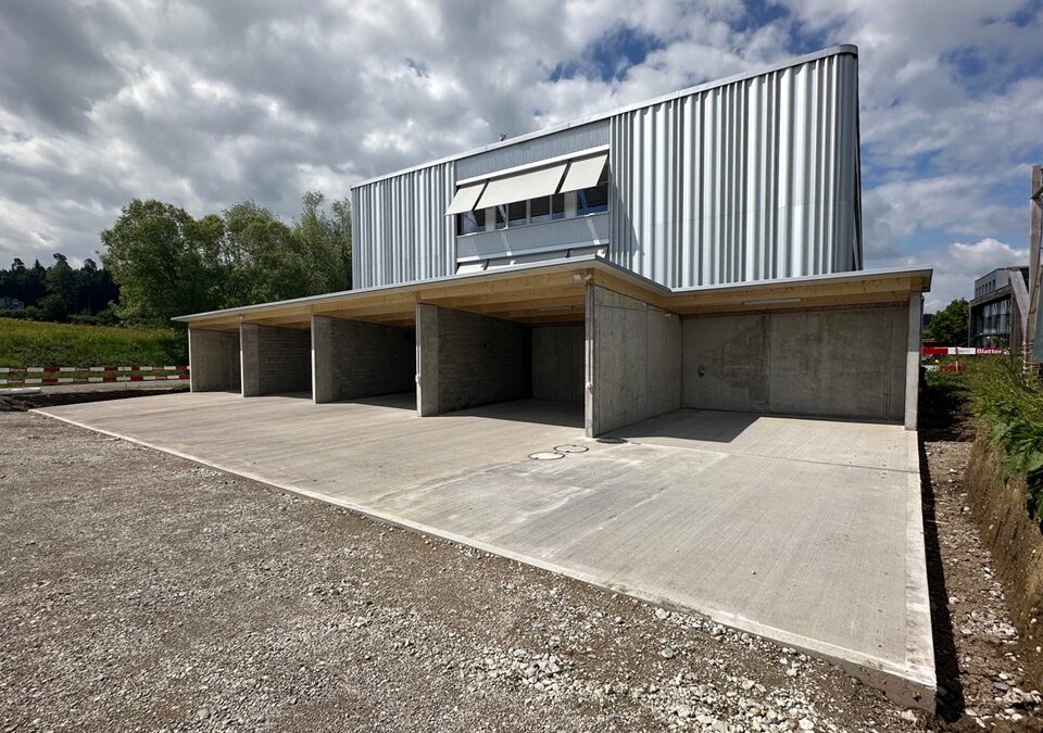 Das neue Materialdepot des Läbesruums.