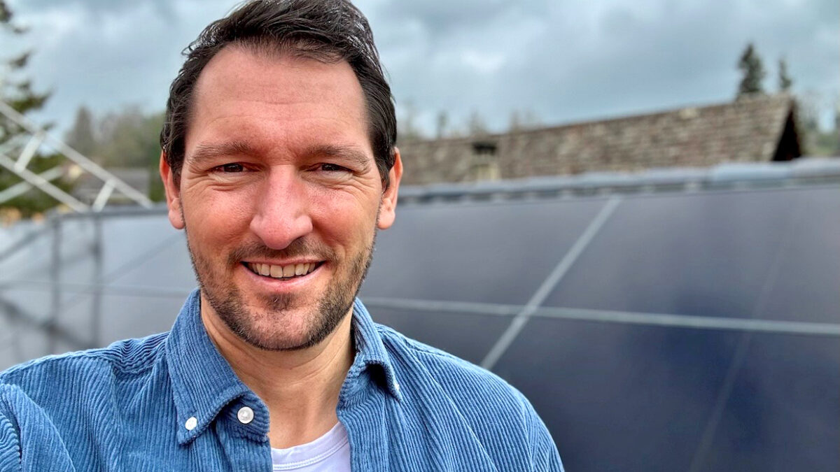 Christian Messerli, Kunde der Solararbeiten des Läbesruums.